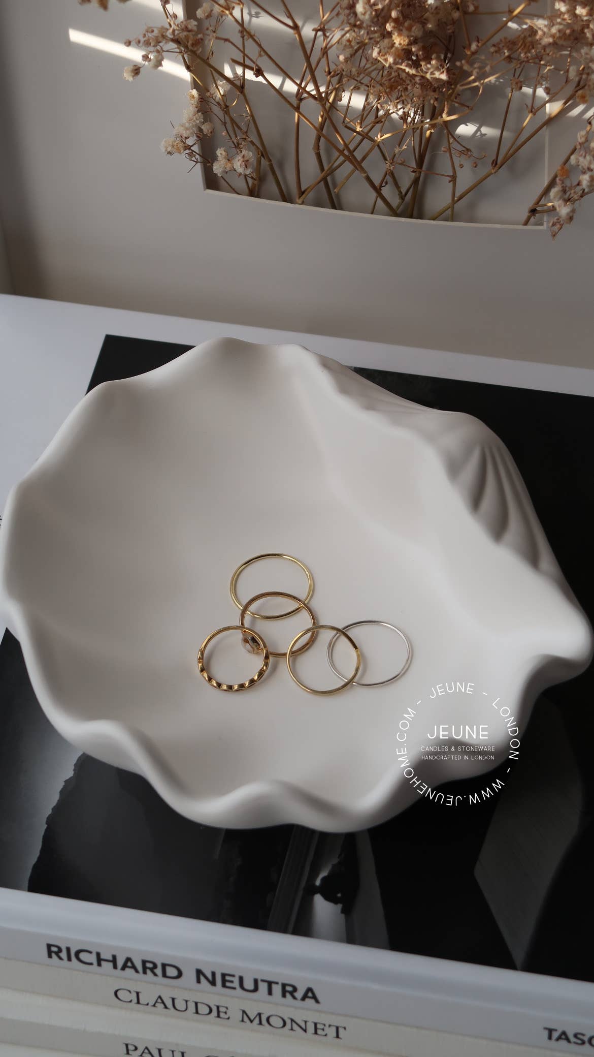 Clam Shell Bowl | Trinket Bowl | Coastal Jewellery Tray