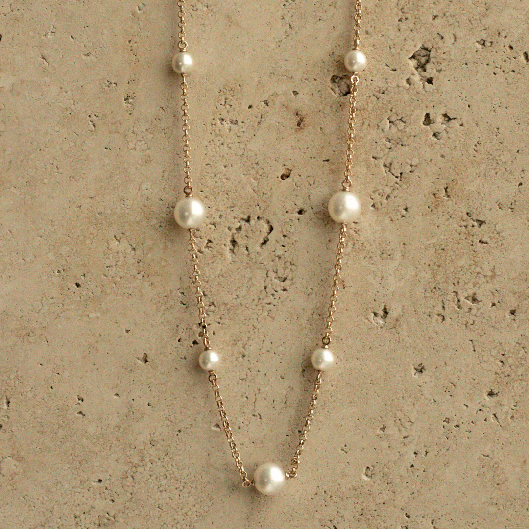 Provenance Pearl Necklace Akoya South Sea Pearls of Australia