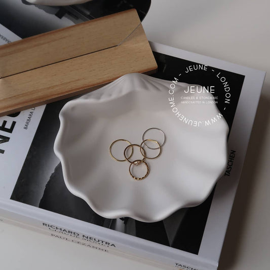 Clam Shell Bowl | Trinket Bowl | Coastal Jewellery Tray