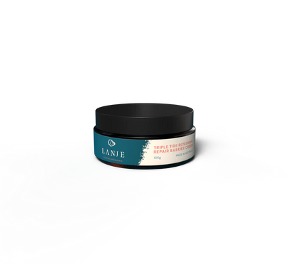Lanje Triple Tide Night Repair Cream with a white label on a white background