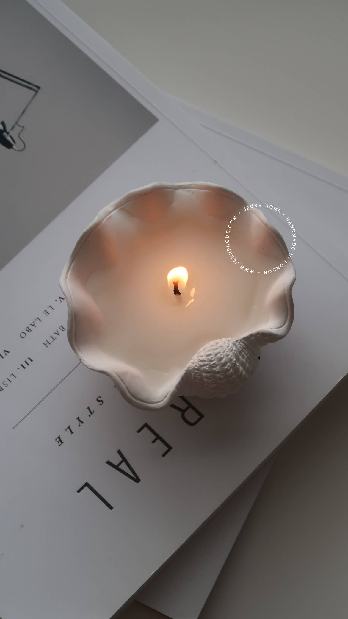 Elevate your ambiance with a Mini Clamshell Candle. Crafted with cruelty-free scents and coconut wax, each candle is meticulously hand-poured to order, ensuring a unique experience for every customer. Each jar is individually hand poured.  

