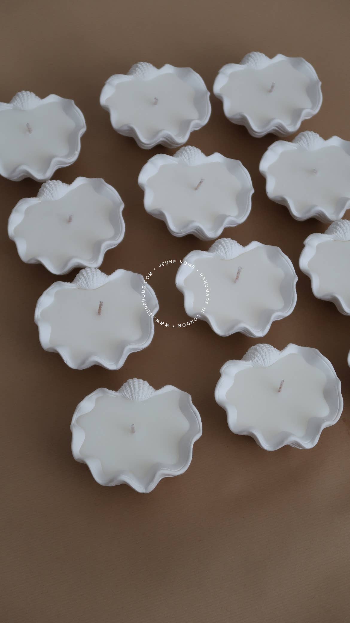 Elevate your ambiance with a Mini Clamshell Candle. Crafted with cruelty-free scents and coconut wax, each candle is meticulously hand-poured to order, ensuring a unique experience for every customer. Each jar is individually hand poured.  

