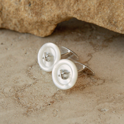 Button Mother of Pearl Cufflinks