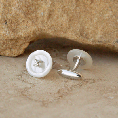 Button Mother of Pearl Cufflinks