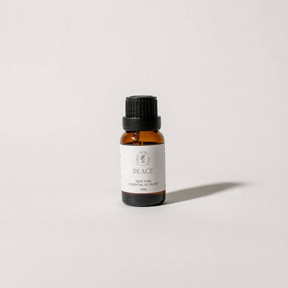 Embrace calm with the soothing, floral aroma of the Peace Pure Essential Oil blend. This unique essential oil blend is specially curated to help relax and instill a sense of tranquility and peace in the mind and body.

