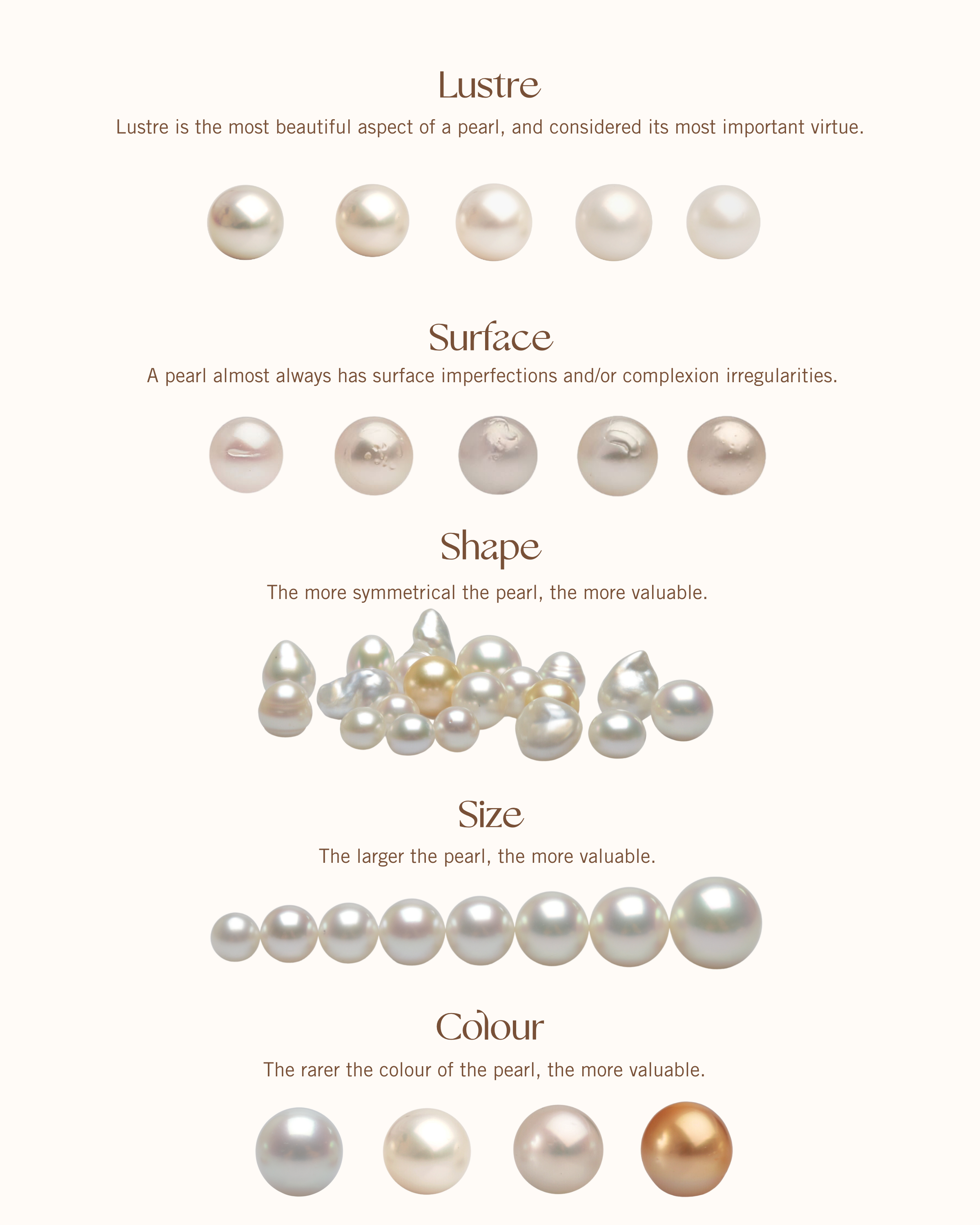 The Art of Pearl Grading Pearls of Wisdom Pearls of Australia