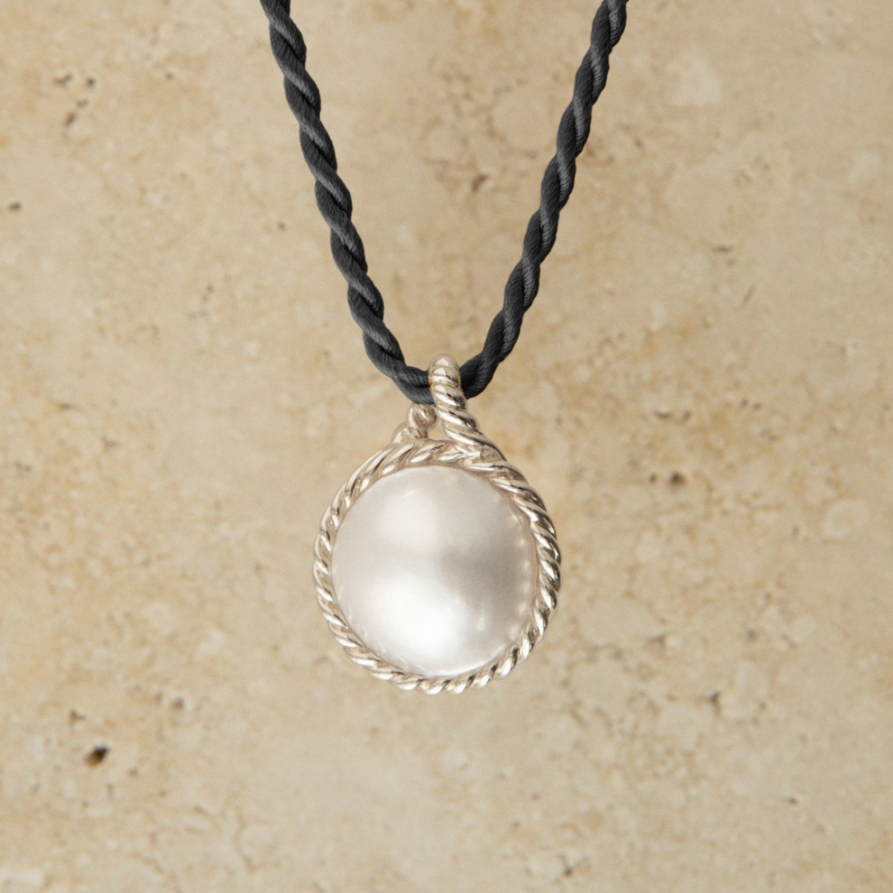 Rope Mabe Pearl Pendant | Australian South Sea Mabe | Pearls of Australia