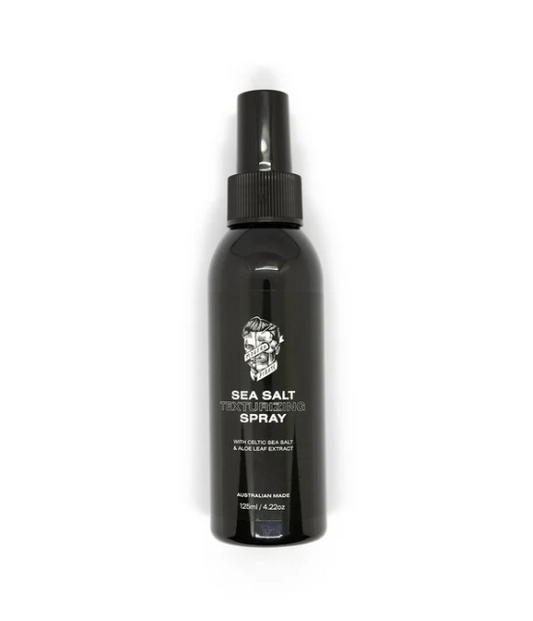 Sea Salt Spray is a product that helps to style hair into that messy, “beachy” look we all love. It gives hair textured waves and added volume due to the salt component in the spray.

