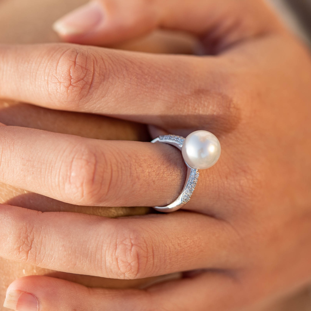 Stella Petite Pearl Ring South Sea Pearl Pearls of Australia