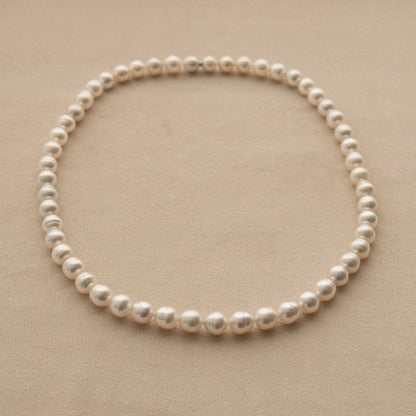 A string of Australian South Sea pearls.