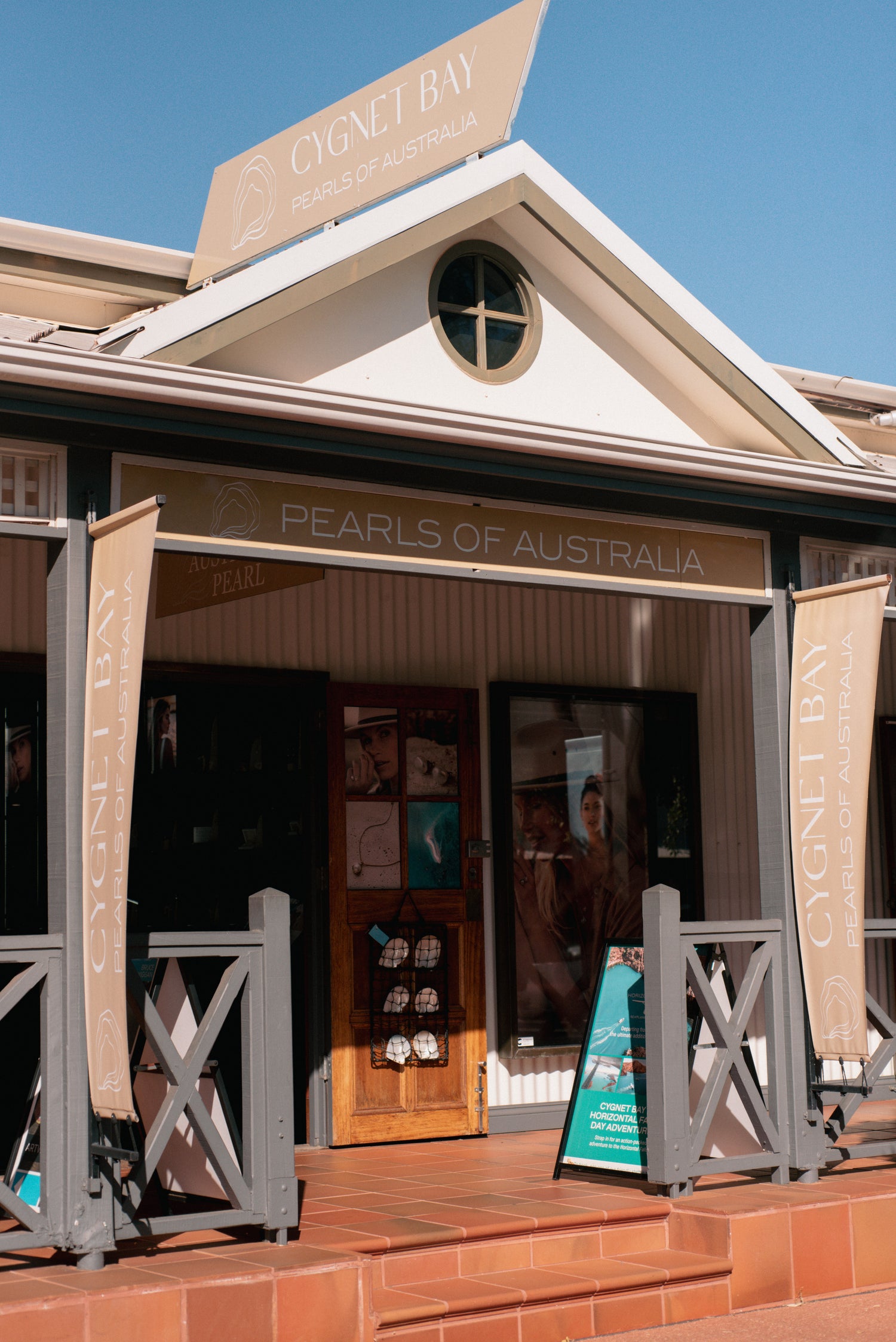 An external photo of our Broome Showroom on a sunny day - in the heart of Chinatown.