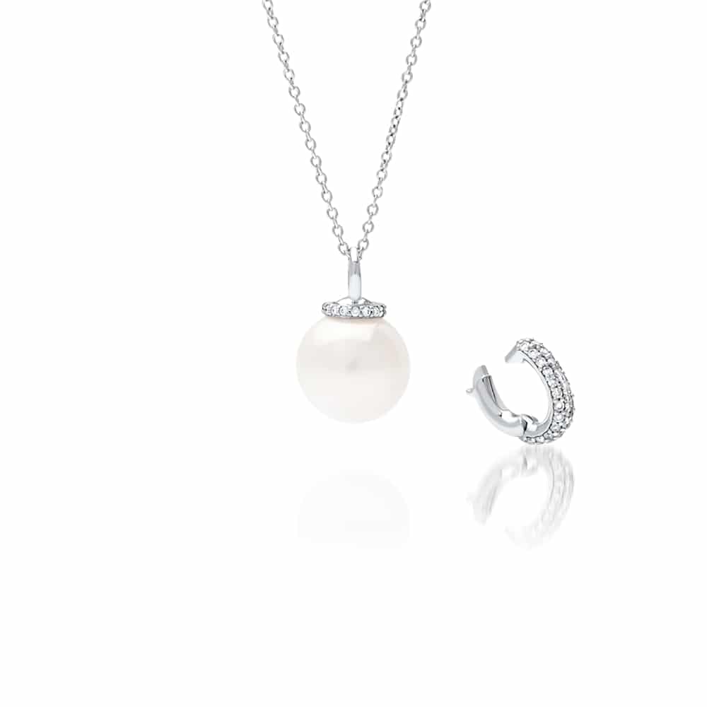 South Sea Pearl Stella Diamond Pendant