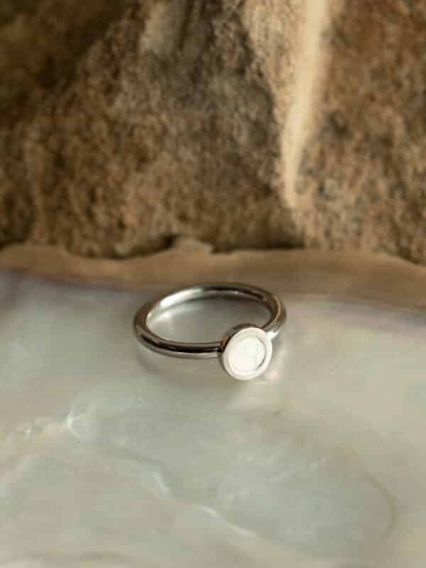 My Planet Petite Ring from Mother of Pearl Collection