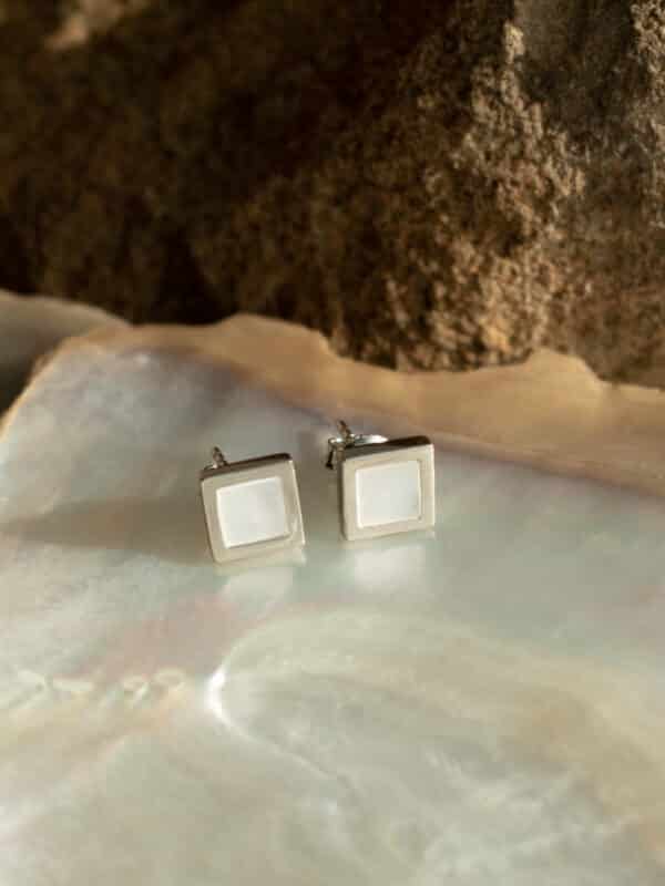 You & Me Studs from Mother of Pearl Collection