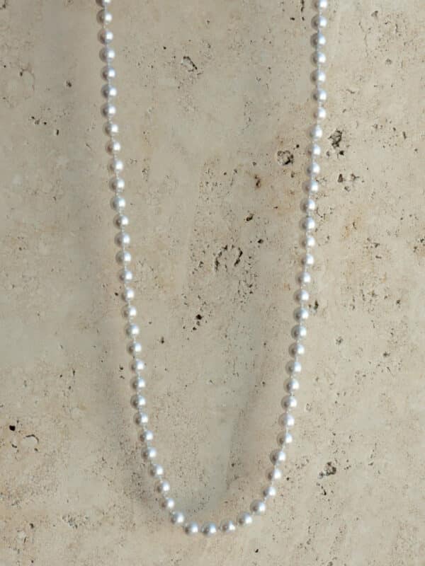 Akoya Pearl Strand Necklace 68cm 7mm AA Grade